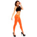 Oransj sexy tights med rifter