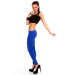 Blå tights med rifter Blå tights med rifter