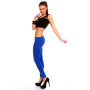 Blå tights med rifter Blå tights med rifter