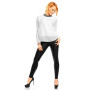Hvit elegant bluse med steiner