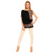 Svart-brun elegant utforming topp