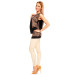 Svart-brun elegant utforming topp