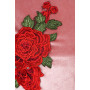 Rosa elegant velvet brodert midi kjole Rosa elegant velvet brodert midi kjole