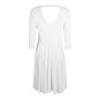 Hvit Silver Fashion kjole Hvit Silver Fashion kjole
