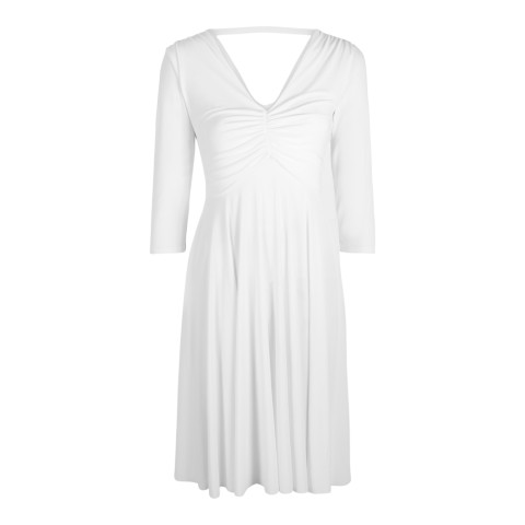 Hvit Silver Fashion kjole Hvit Silver Fashion kjole