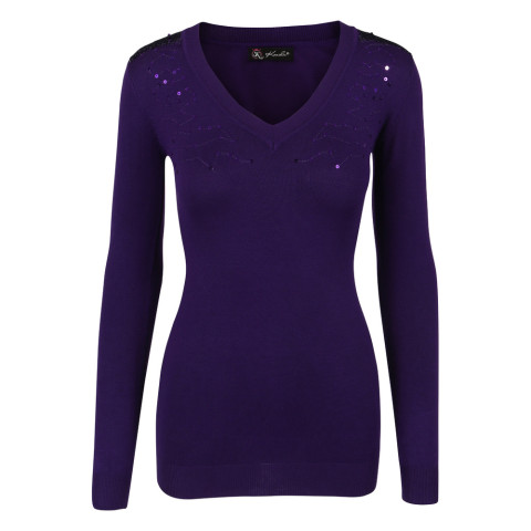 Midnattsblå Koucla Genser