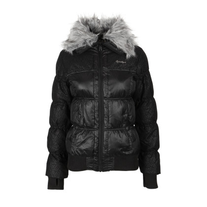 Sort Svart Rock Angel Jakke