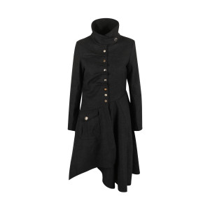 Sort Mantel Trenchcoat Sort Mantel Trenchcoat