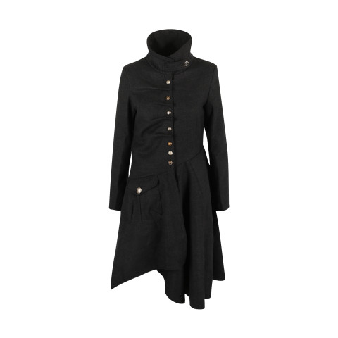 Sort Mantel Trenchcoat