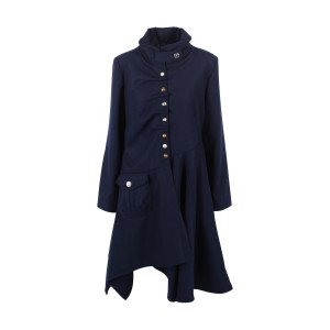Mørkeblå Mantel Trenchcoat
