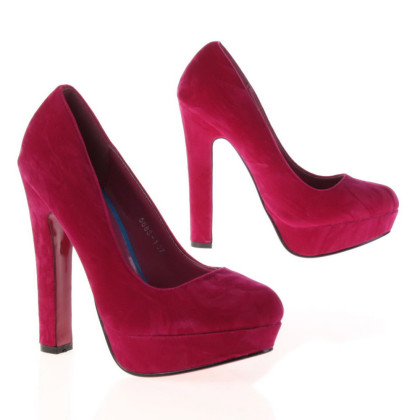 Rosa(fushia) pumps