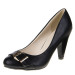 Svart pumps Svart pumps
