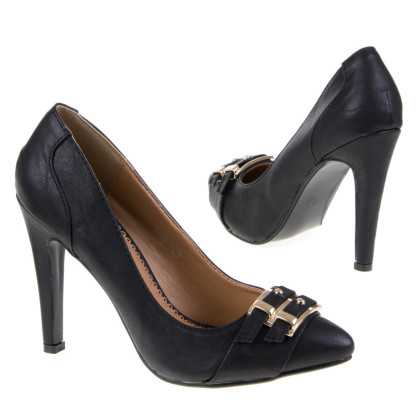 Svart Pumps